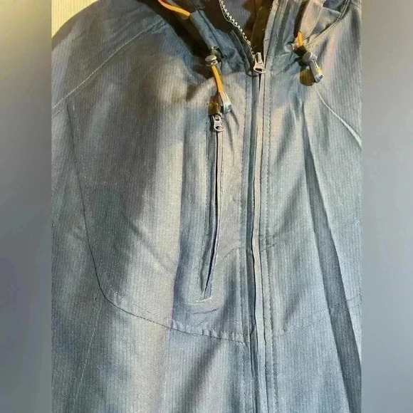 Mens BCG blue hooded windbreaker jacket with lining men’s size large NWOT - Picture 2 of 8